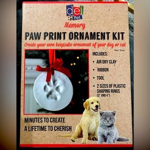 NWT Pet Print Ornament Maker 🐈 🐩 🐈‍⬛ 🐕